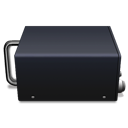 Иконка черный ящик, black box 128x128