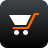 Иконка электронная торговля, корзина покупок, интернет магазин, webshop, shopping cart, ecommerce 48x48