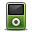Иконка яблоко, зеленый, mp3 плеер, mp3 player, ipod, green, apple 32x32