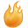 Иконка пламя, огонь, жечь, flame, fire, burn 32x32