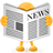 Иконка новости, газета, бумага, paper, news 48x48