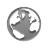 Иконка глобус, globe 48x48