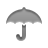 Иконка зонтик, дождь, umbrella, rain 48x48