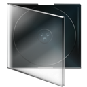 Иконка vide, cd, boite 128x128