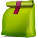 Иконка сумка, зеленый, green, doggy, bag 128x128