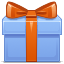 Иконка рождественский, подарок, present, gift, christmas 64x64