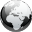 Иконка черное и белое, планеты, мир, интернет, земля, глобус, браузер, world, planet, internet, globe, earth, browser, black and white, b&w, b & w 32x32