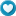  , , heart, blue 16x16