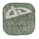 Иконка devianart 128x128
