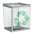 Иконка пустой, корзина для мусора, recylebin, empty 128x128