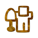 Иконка логотип, logo, digg 128x128