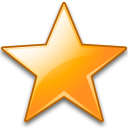 Иконка любимая, звезда, закладка, star, favourite, bookmark 128x128