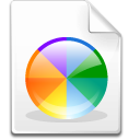 Иконка цветовой, мим, mime, colorset 128x128
