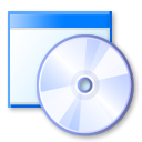 Иконка 'окно, диск, window, dvd, disc, cd'