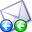 Иконка письмо, replyall, mail 32x32