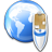 Иконка 'интернет, земной шар, земля, world, planet, navigator, internet, earth, boat'