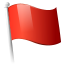  'red'
