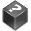 Иконка помощь, коробка, help, cube, black box, Ayuda 64x64