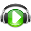 Иконка 'аудио, play, music store, headphones, audio'