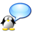 Иконка 'пейджер, messenger, linux, chat'