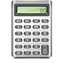 Иконка калькулятор, math, calculator, calc 128x128