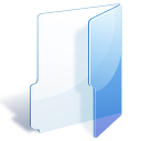  , , folder, blue 128x128