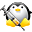 Иконка 'пингвин, антивирусы, antivirus'