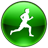 Иконка человек, бег, running, man 48x48