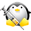 Иконка пингвин, антивирусы, antivirus 64x64