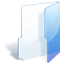  , , folder, blue 64x64