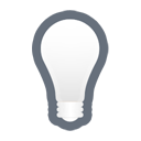 Иконка свет, лампы, вне, off, light, bulb 128x128