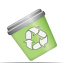 Иконка мусор, корзина, trash, recycle bin, garbage 64x64