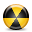 Иконка ядерное, жечь, nuclear, burn 32x32