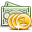 Иконка наличный, монеты, доллар, dollar, coins, cash 32x32