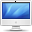 Иконка яблоко, экран, монитор, компьютер, имак, screen, monitor, imac, computer, apple 32x32