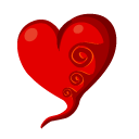 Иконка сердце, любовь, love, heart 128x128