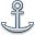 Иконка якорь, ссылка, sailing, link, anchor 32x32