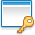 Иконка приложение, ключ, key, application 32x32