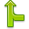 Иконка стрелка, слияние, merge, arrow 32x32