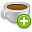 Иконка мокка, кубок, кофе, еда, добавить, mocca, food, cup, coffee, add 32x32