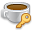 Иконка 'мокка, кубок, кофе, ключ, еда, mocca, key, food, cup, coffee'