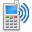 Иконка телефон, сотовый, сигнал, мобильные, звук, sound, signal, ringtone, phone, mobile, cell 32x32