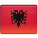Иконка флаг, албания, shqiperia, flag, albania 128x128