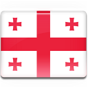 Иконка флаг, грузия, georgia, flag 128x128