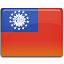 Иконка 'флаг, бирма, flag, burma'