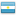 Иконка флаг, аргентина, flag, argentina 16x16
