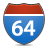 Иконка шоссе, аойти, sign, highway, 64 бит, 64 bit 48x48