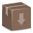 Иконка коробка, загрузка, download, box 48x48