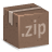 Иконка коробка, zip, box 48x48