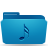  , , , music, folder, blue 48x48